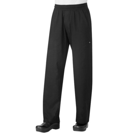 Pantalón Baggy Ajustado Negro