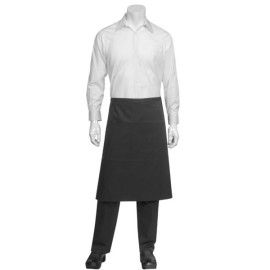 Mandil Bistro Reversible – Negro